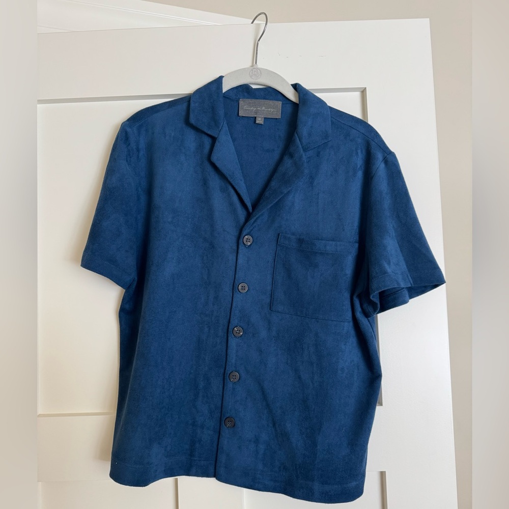 Sunday in Brooklyn Suede Shirt